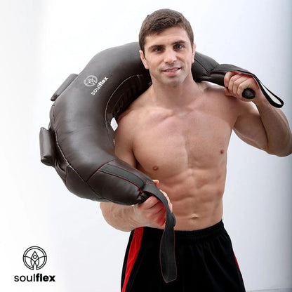 Soulflex Bulgarian Bag 5 Kgs, Exercise Bag for Strength & Conditioning, Fitness Sand Bag for Exercise & Fitness, Strength Training Bag for Wrestling, MMA & CrossFit, Versatile Workout Tool for Power and Endurance.