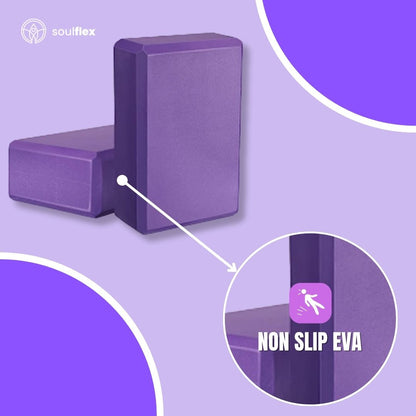 Foam Yoga Block (Set of 2)