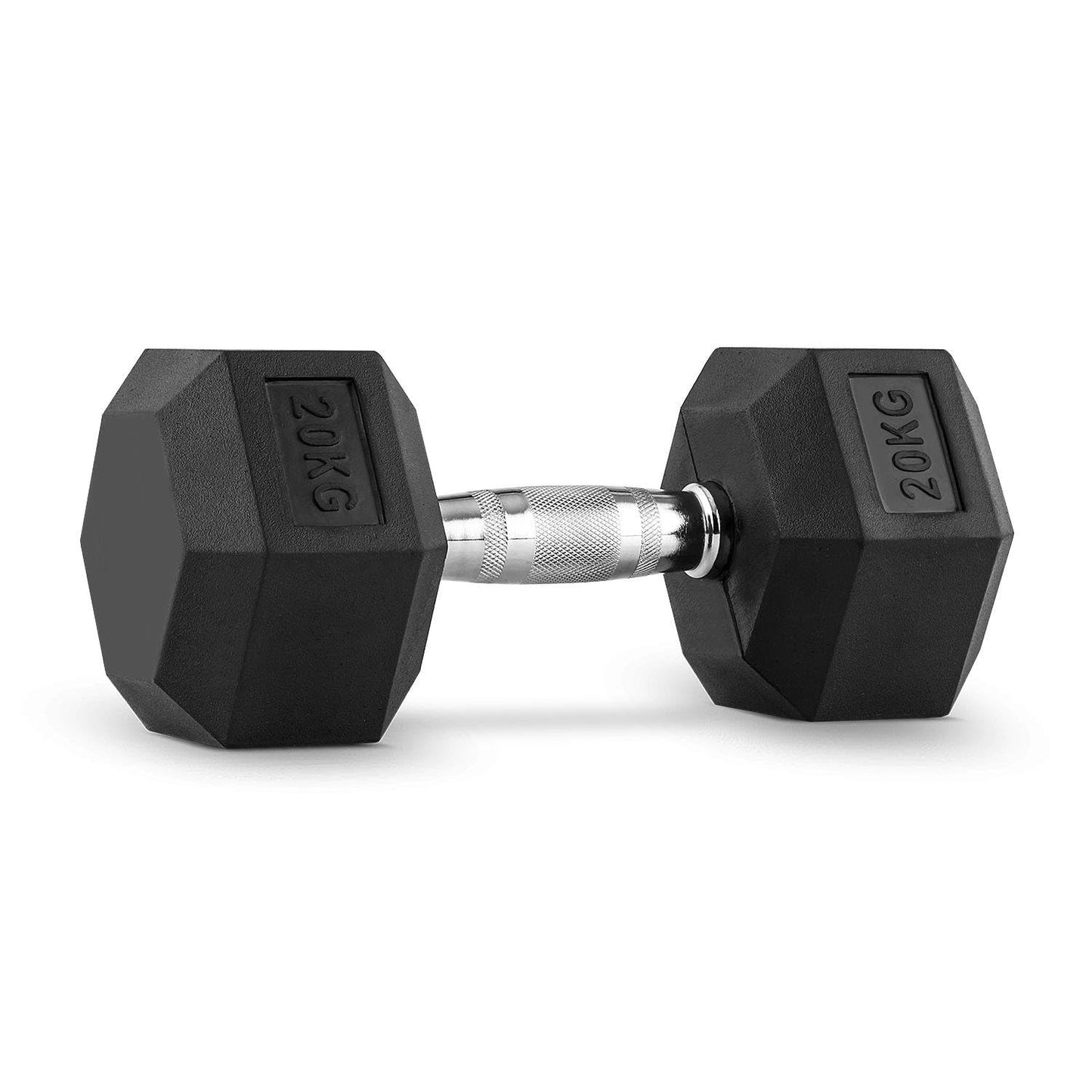 High quality and best rubber hex dumbbell, available in 1 kg, 2 kgs, 2.5 kgs, 5 kgs, 7.5 kgs, 10 kgs, 12.5 kgs, 15 kgs, 17.5 kgs, 20 kgs, 22.5 kgs, 25 kgs.